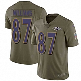 Nike Ravens 87 Maxx Williams Olive Salute To Service Limited Jersey Dzhi,baseball caps,new era cap wholesale,wholesale hats